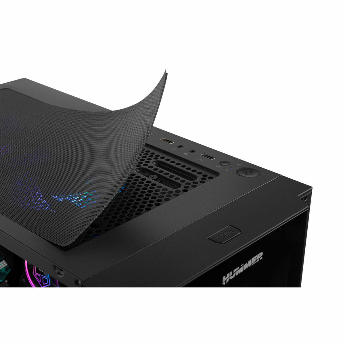 Case computer desktop ATX Nox-Xtreme 1 Nero E-ATX
